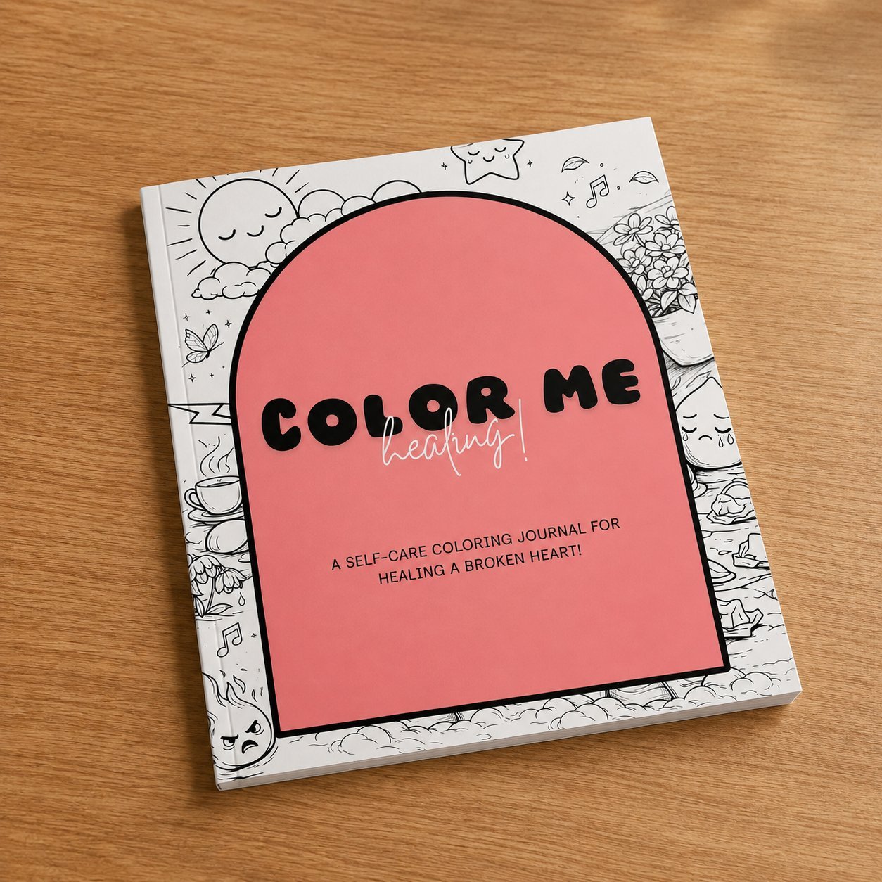 Color Me Healing book cover